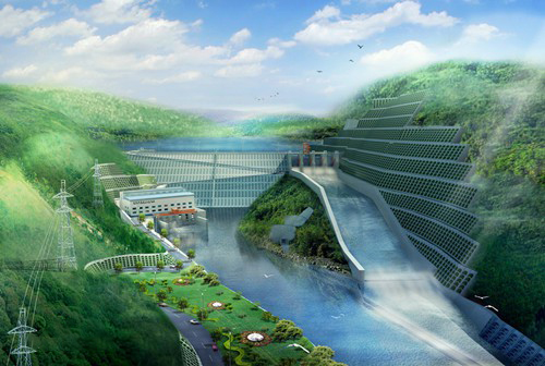 石拐老挝南塔河1号水电站项目